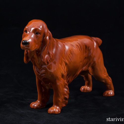 Спаниель коричневый, Goebel, Германия, 1968 г