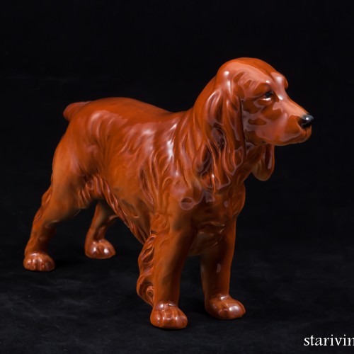 Спаниель коричневый, Goebel, Германия, 1968 г