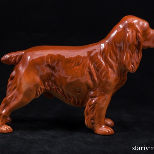Спаниель коричневый, Goebel, Германия, 1968 г