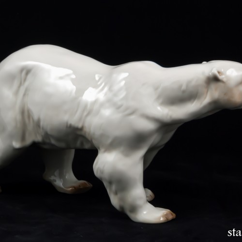 Идущий белый медведь, Hutschenreuther, Германия, 1970 гг