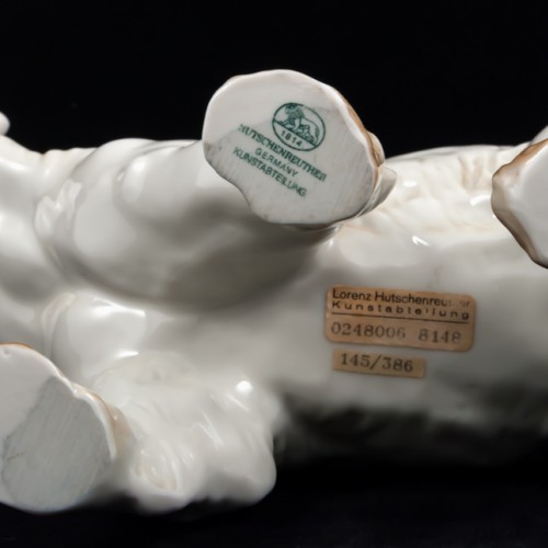 Идущий белый медведь, Hutschenreuther, Германия, 1970 гг