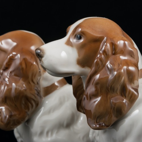 Два спаниеля, Hutschenreuther, Германия, 1970 гг