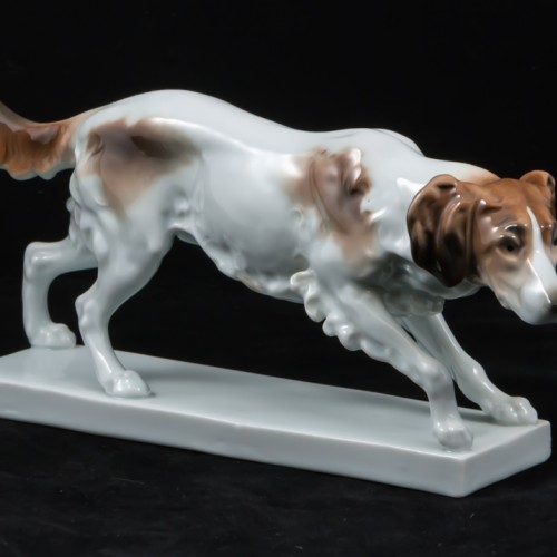 Охотничья собака, Karl Ens, Германия, 1920 гг