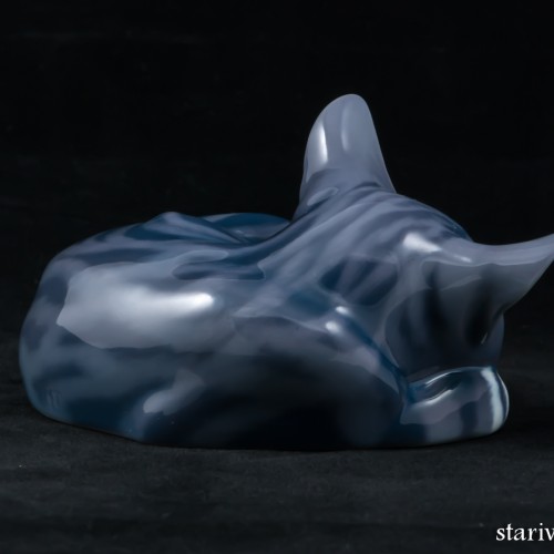 Спящий котенок, Royal Copenhagen, Дания, 1960 гг