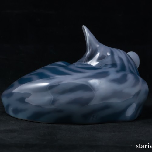 Спящий котенок, Royal Copenhagen, Дания, 1960 гг