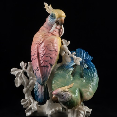 Попугаи какаду, Karl Ens, Германия, 1920-30 гг