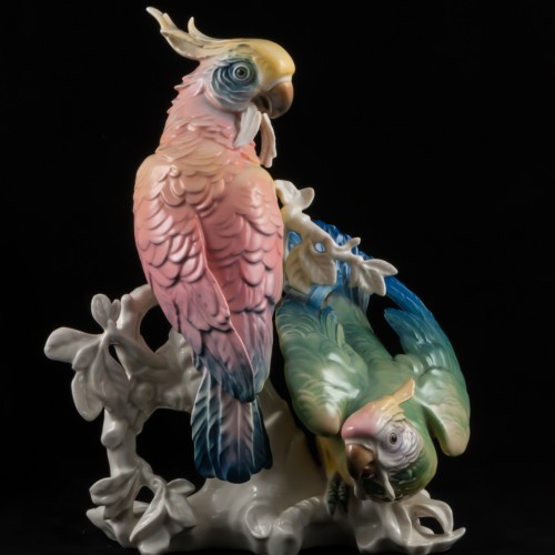 Попугаи какаду, Karl Ens, Германия, 1920-30 гг