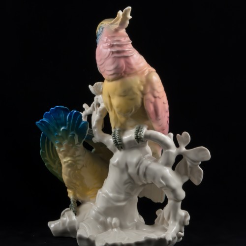 Попугаи какаду, Karl Ens, Германия, 1920-30 гг