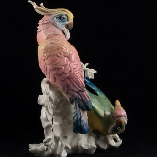 Попугаи какаду, Karl Ens, Германия, 1920-30 гг