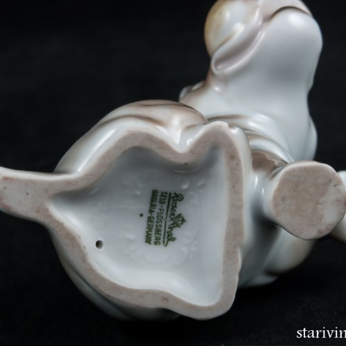 Бегемотик, миниатюра, Rosenthal, Германия, 1950 гг