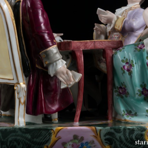 Игра в карты, Porcelaine de Paris, Франция, 19 в