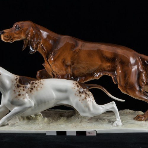 Охотничьи собаки, Hutschenreuther, Германия, 1938-55 гг