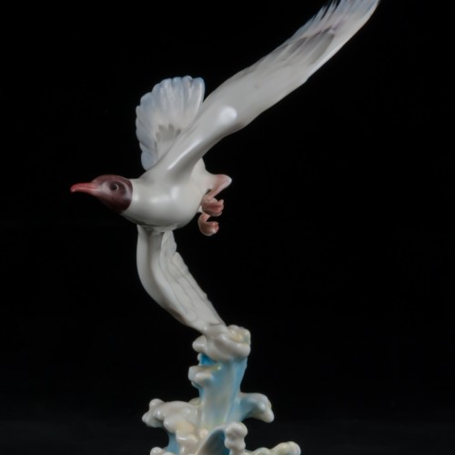 Чайка над волнами, Hutschenreuther, Германия, 1970 гг