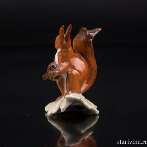 Белка, миниатюра, Hutschenreuther, Германия, 1960 гг