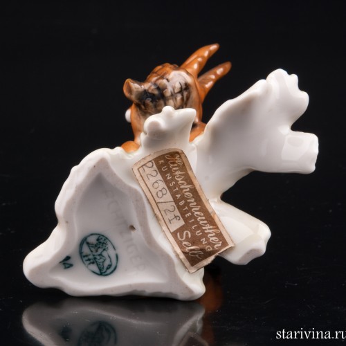 Белка, миниатюра, Hutschenreuther, Германия, 1960 гг