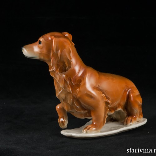 Такса, сидящая, Alka Kaiser, Германия, 1970 гг