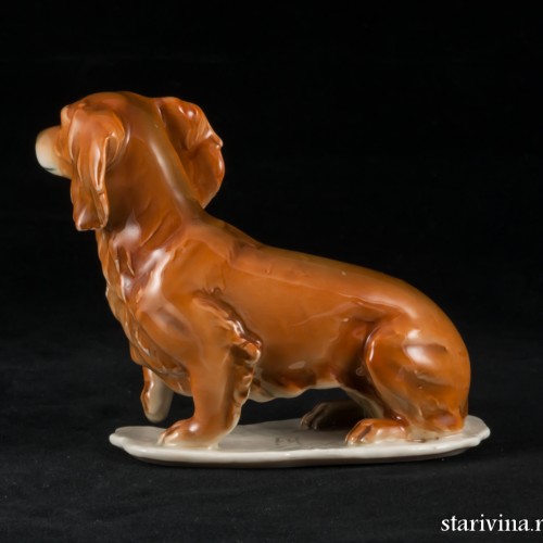 Такса, сидящая, Alka Kaiser, Германия, 1970 гг