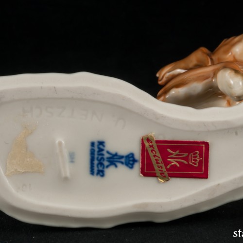 Такса, сидящая, Alka Kaiser, Германия, 1970 гг