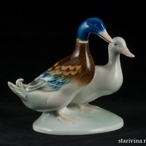 Селезень с уткой, Metzler & Ortloff, Германия, 1923-72 гг