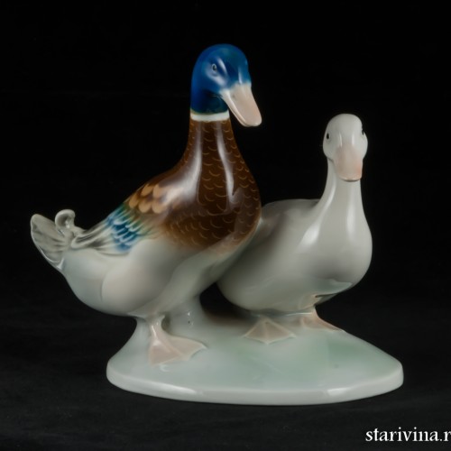 Селезень с уткой, Metzler & Ortloff, Германия, 1923-72 гг