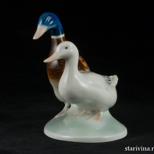 Селезень с уткой, Metzler & Ortloff, Германия, 1923-72 гг