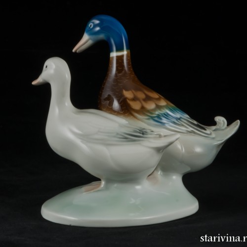 Селезень с уткой, Metzler & Ortloff, Германия, 1923-72 гг