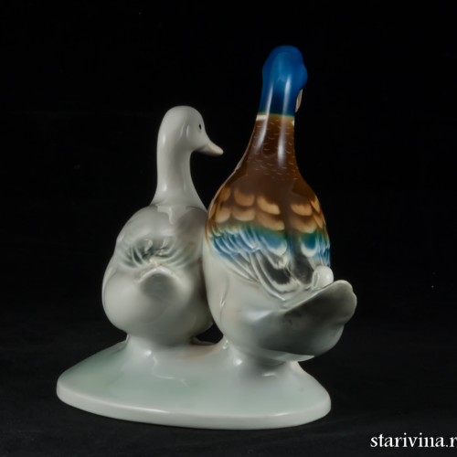 Селезень с уткой, Metzler & Ortloff, Германия, 1923-72 гг