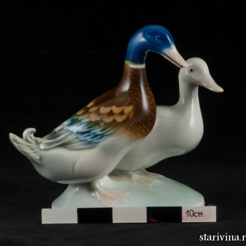 Селезень с уткой, Metzler & Ortloff, Германия, 1923-72 гг