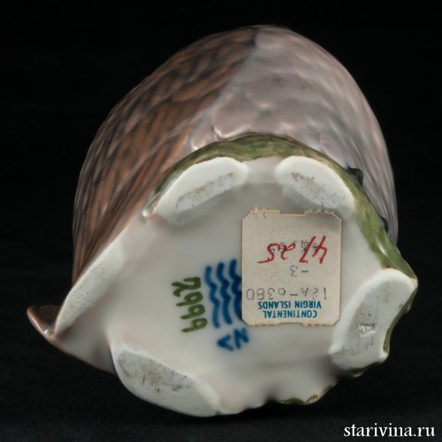 Сова, Royal Copenhagen, Дания, 1950 гг
