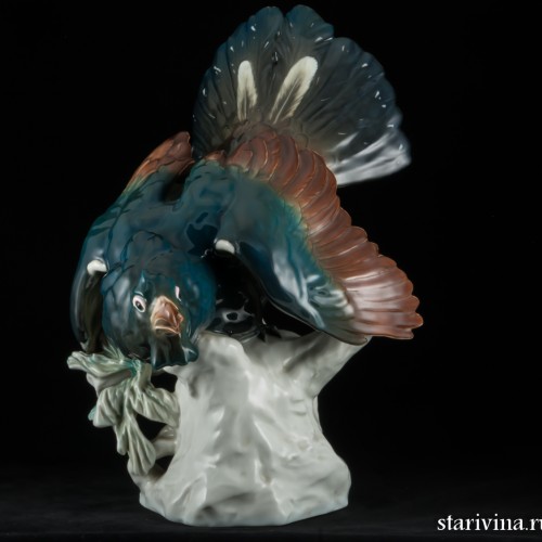 Токующий глухарь, Karl Ens, Германия, 1920-30 гг