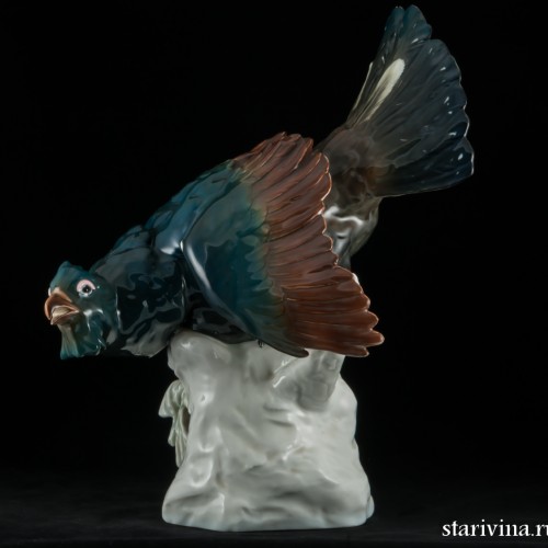 Токующий глухарь, Karl Ens, Германия, 1920-30 гг