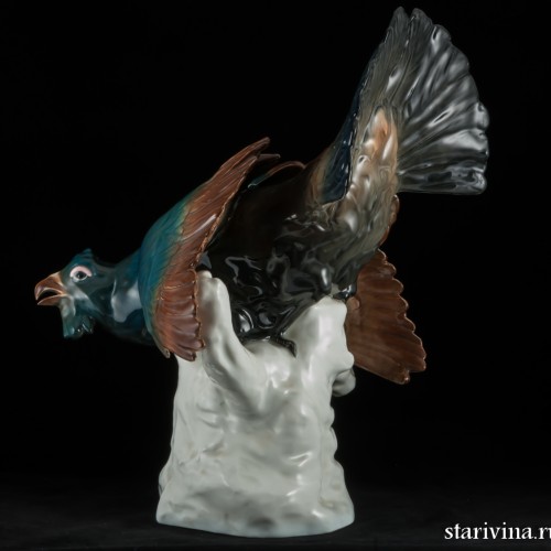 Токующий глухарь, Karl Ens, Германия, 1920-30 гг