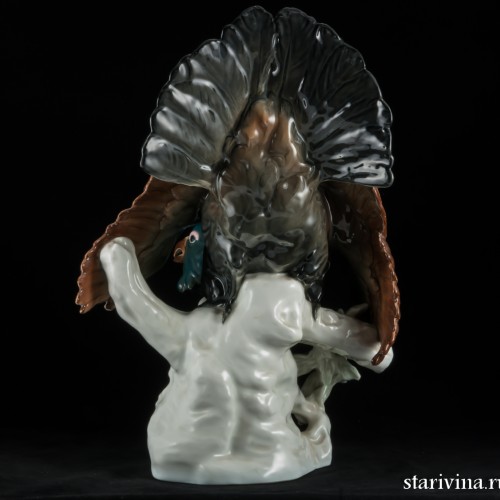 Токующий глухарь, Karl Ens, Германия, 1920-30 гг