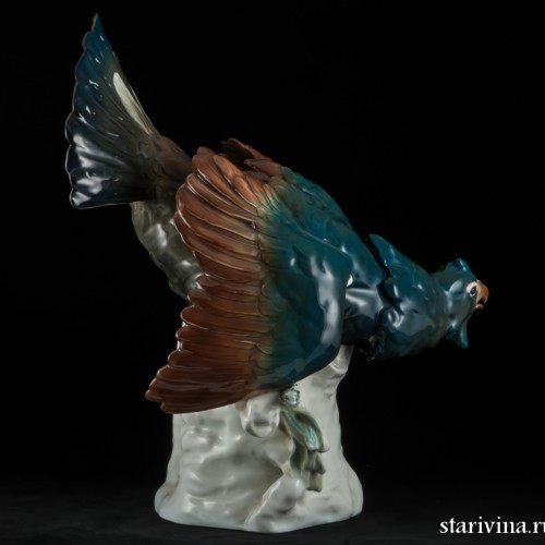 Токующий глухарь, Karl Ens, Германия, 1920-30 гг