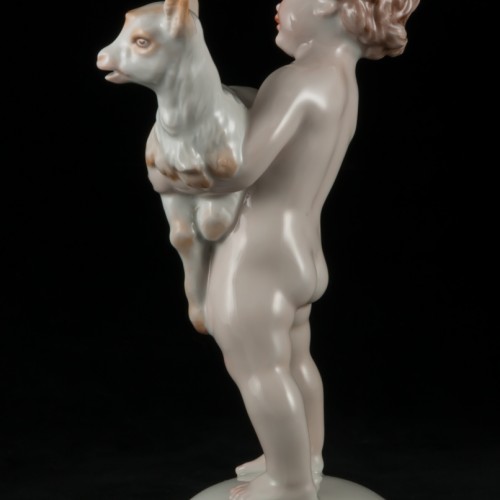 Путти с козленком, Rosenthal, Германия, 1936 г