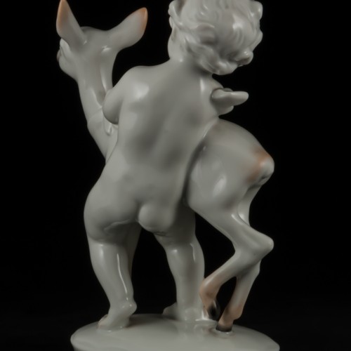 Путти с олененком, Rosenthal, Германия, 1936 г