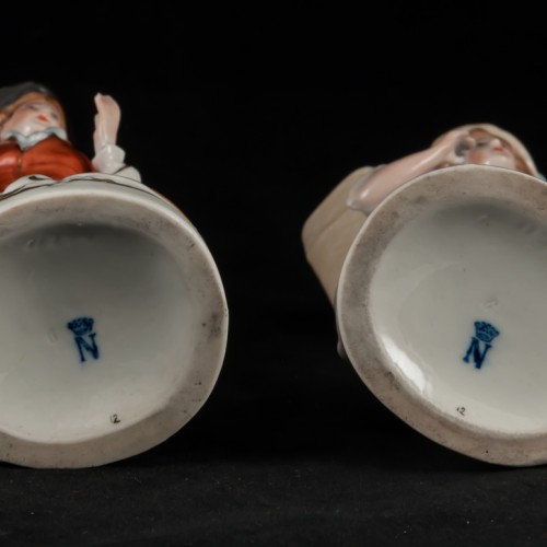 Пара с корзинами, Дрезден, Германия, сер. 20 в