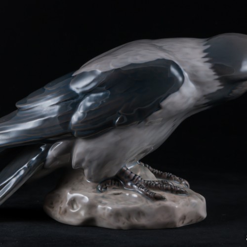 Большая серая ворона, Bing & Grondahl, Дания, 1950 гг