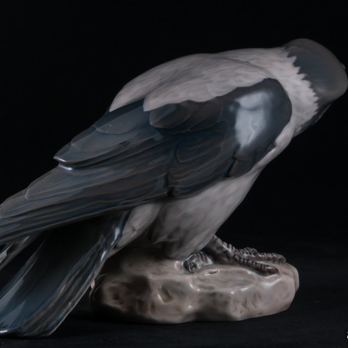 Большая серая ворона, Bing & Grondahl, Дания, 1950 гг