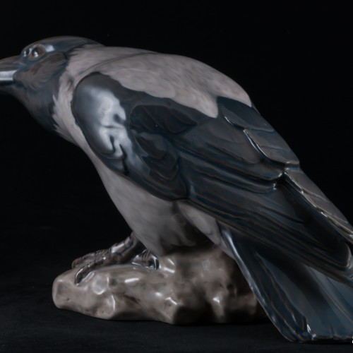 Большая серая ворона, Bing & Grondahl, Дания, 1950 гг