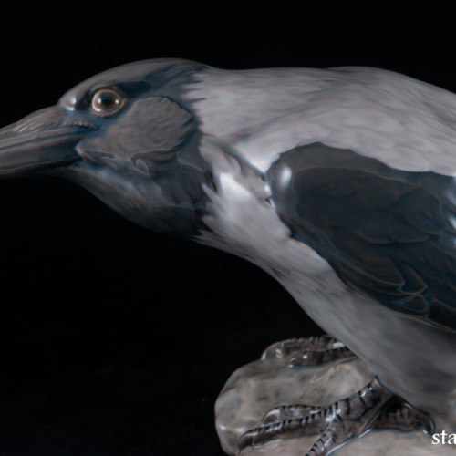 Большая серая ворона, Bing & Grondahl, Дания, 1950 гг