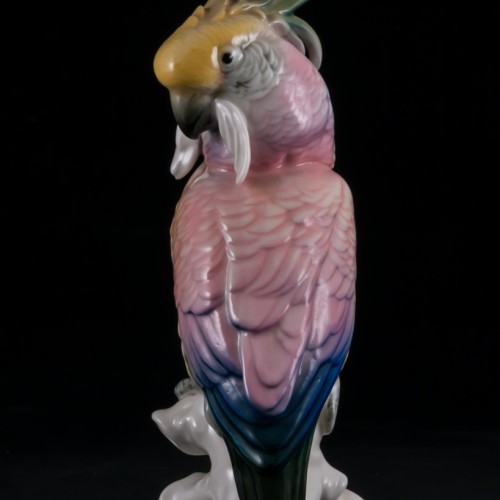 Попугай какаду розовый, Karl Ens, Германия, сер. 20 в