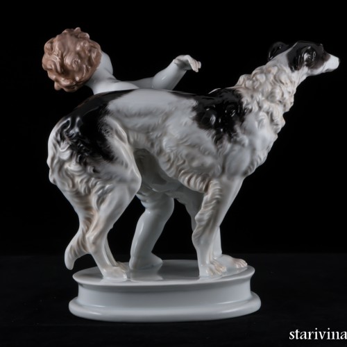 Путти с борзой, Rosenthal, Германия, 1934-56 гг