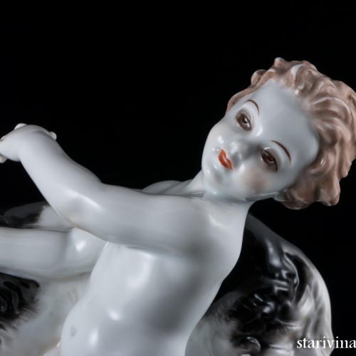 Путти с борзой, Rosenthal, Германия, 1934-56 гг