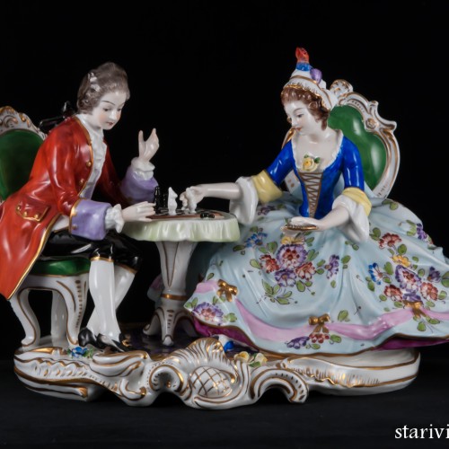 "Шахматная партия", Volkstedt, Германия, после 1945 г