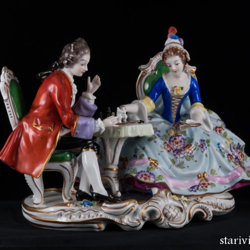 "Шахматная партия", Volkstedt, Германия, после 1945 г