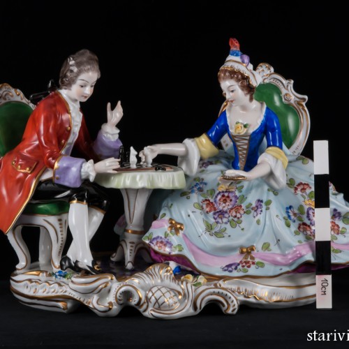 "Шахматная партия", Volkstedt, Германия, после 1945 г