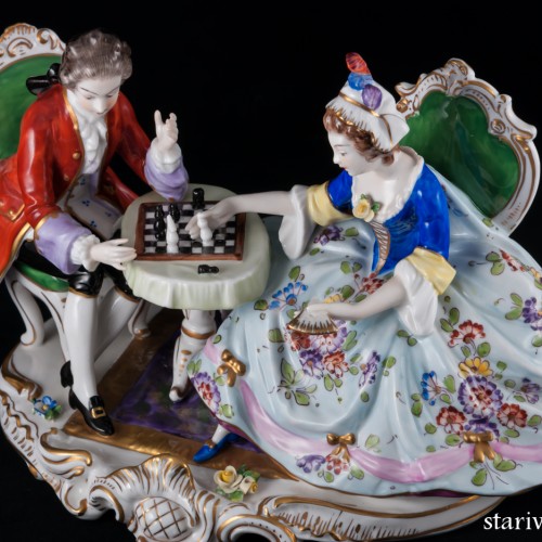 "Шахматная партия", Volkstedt, Германия, после 1945 г