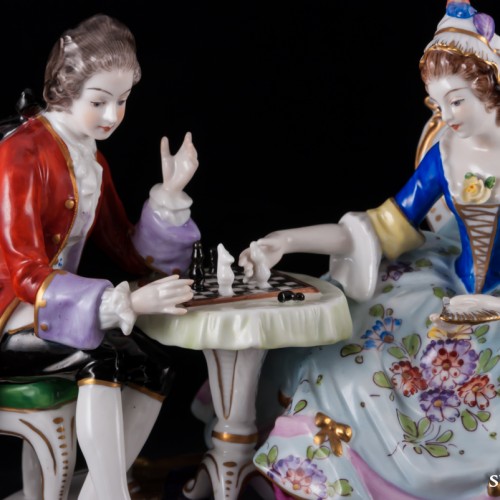 "Шахматная партия", Volkstedt, Германия, после 1945 г