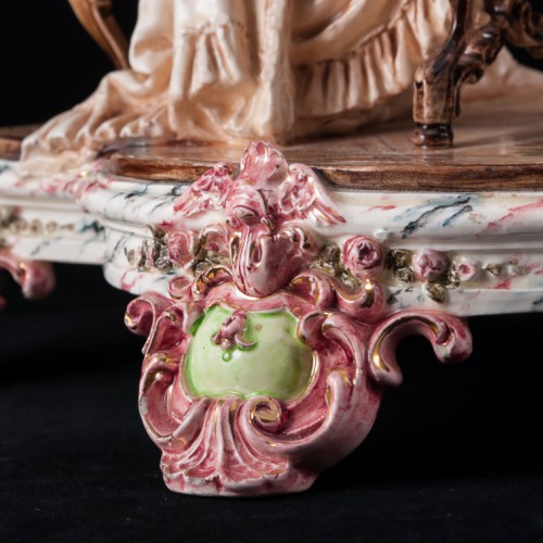 Пара, музицирующая на клавесине и скрипке, Германия